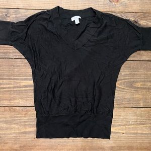 Women’s Black Ann Taylor Loft Sweater